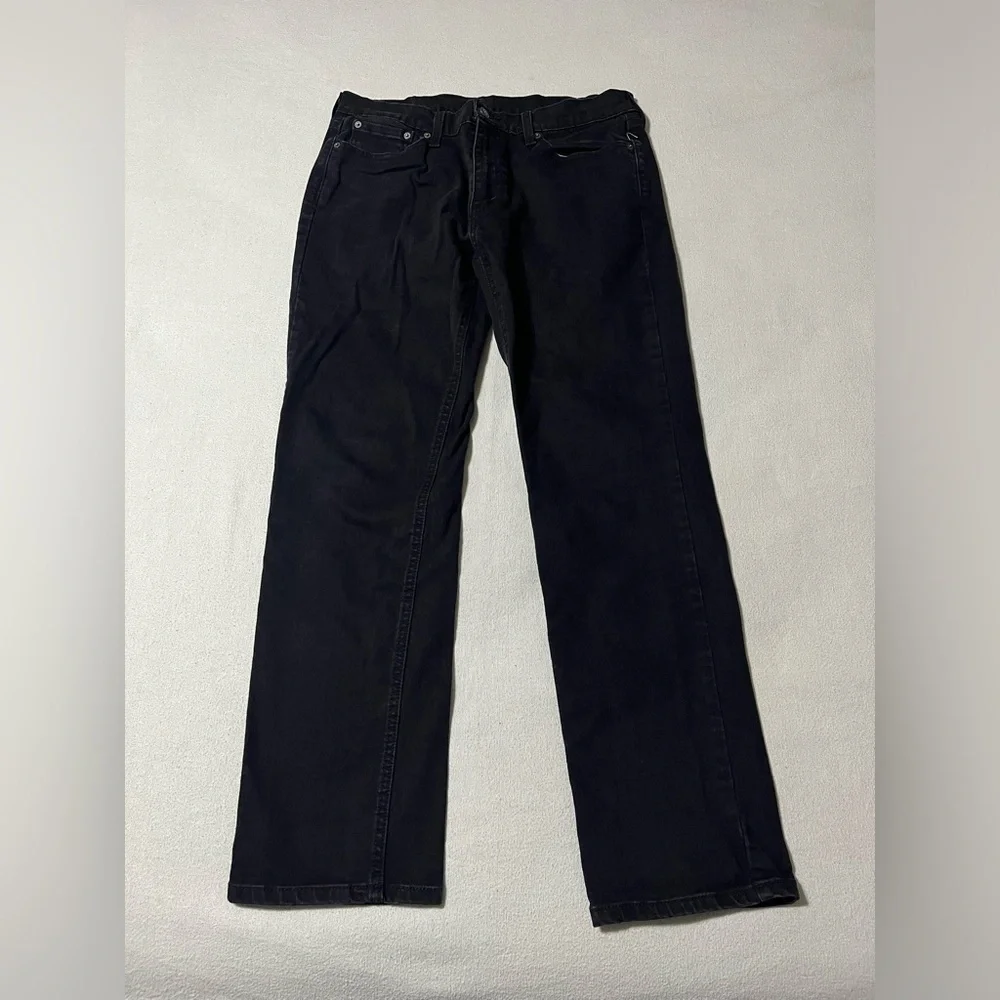 Levis 541 Mens‎ 32x31 Jeans Athletic Fit Tapered Leg Denim Black